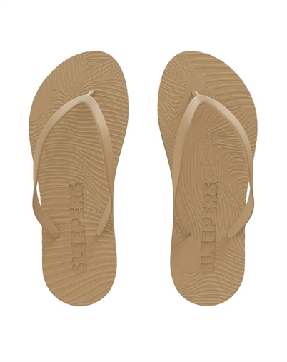 Slim Flip Flops - Sand - Sleepers 